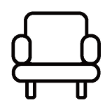 アイコン：ソファ